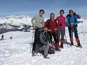 Salita al Rifugio Magnolini, Monte Alto, Pian de la Palù, Pian del Termen e Monte Pora il 27 febbraio 2010